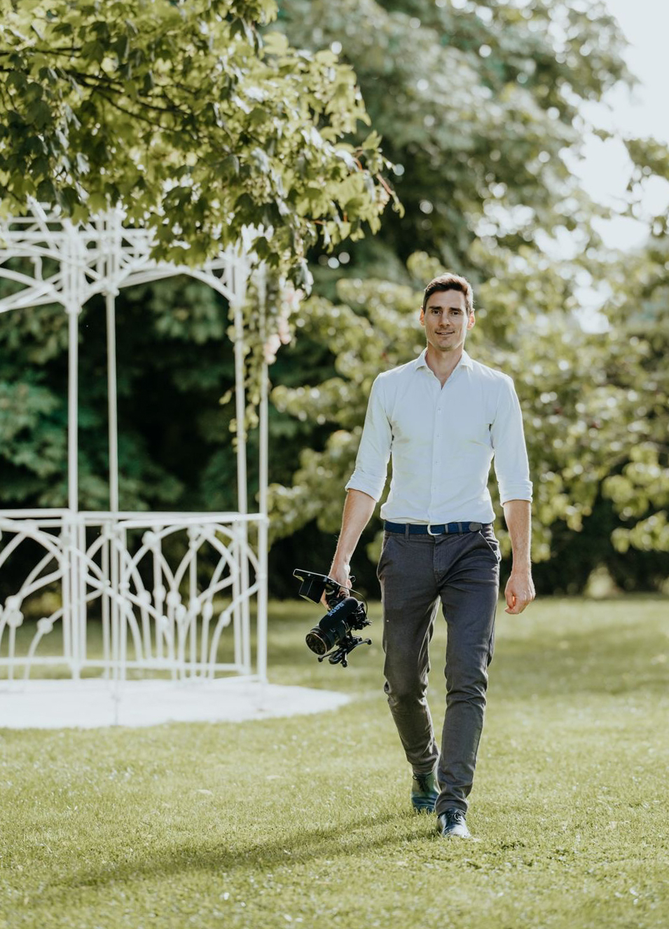 Jordan Steckar — Cinéaste de mariage en action